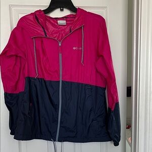 Columbia Women's Fuchsia and Navy Ski Jacket